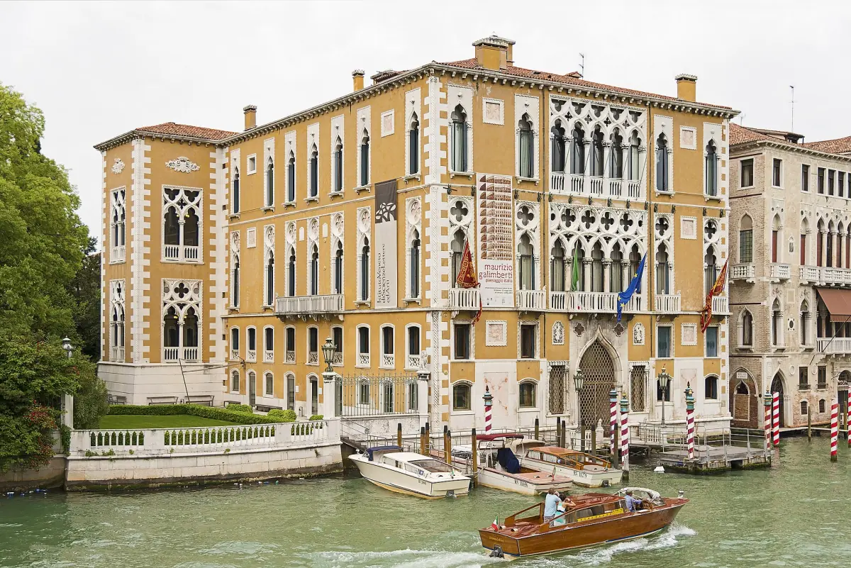 Palazzo Cavalli-Franchetti on the Grand Canal